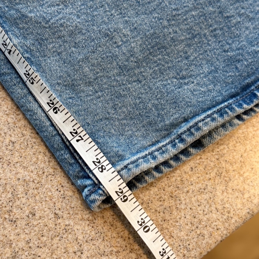 Mother The Down Low Spinner Hover‎ Jeans Womens 30 Blue I Confess Straight Leg - Picture 5 of 12